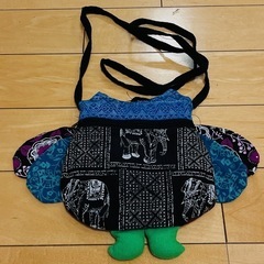 フクロウショルダーバッグの画像