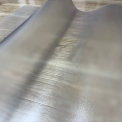 チェアマット　山善　透明の画像