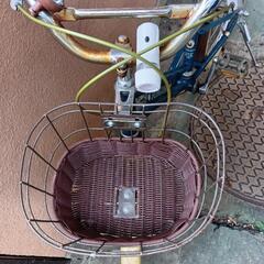 補助輪付き　18自転車の画像