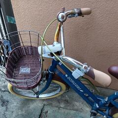補助輪付き　18自転車の画像