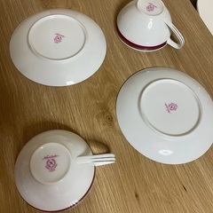 4個　ノリタケカップセットの画像