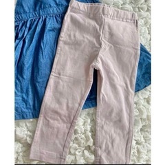 ベビーロンパース90 女児　通園コーデ　女の子　の画像
