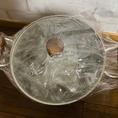 半寸胴鍋　22cm 未使用の画像