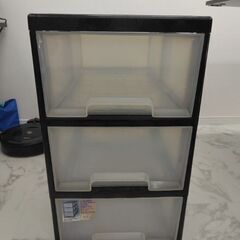 収納ケース　引き出し三段