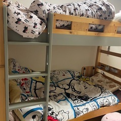 2段ベットの画像