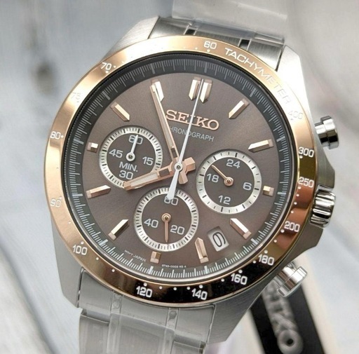 新品 セイコーセレクション クロノグラフ SBTR026