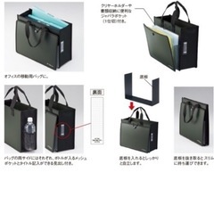 多機能オフィスバッグの画像