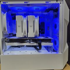 Ryzen7＆RX6700XT搭載　ホワイトカラーのコスパ最強ゲーミングPCの画像