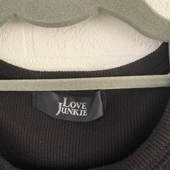 LOVE JUNKIE ブラックキャミワンピースの画像