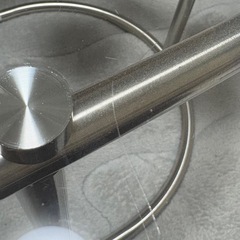 クリアテーブル ガラステーブル ペブルテーブルの画像