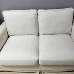 ニトリ 2PソファNカーシーRA  DV  LBRの画像