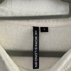 HK WORKS LONDON Jaunty 長袖セーター L ホワイトの画像