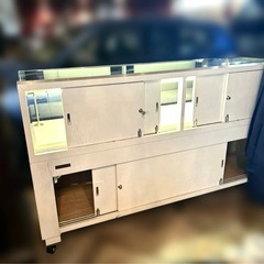 大型ガラスケース ハロゲンライト付きの画像