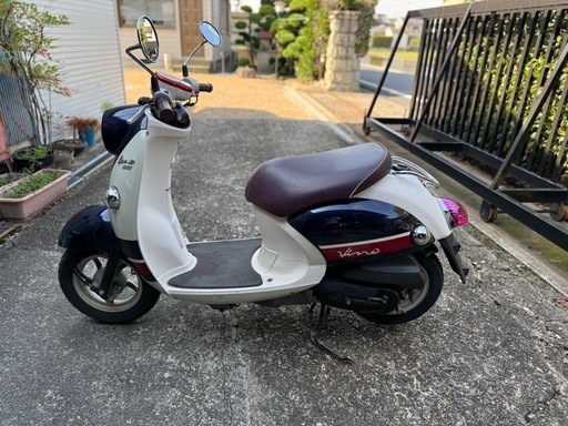 ヤマハ　ビーノ　vino SA54J 書類　鍵あり　インジェクション　エンジン始動参考動画あり　奈良県　広陵町