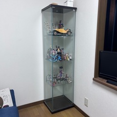 IKEA ガラスケース フィギュアケース 4段