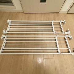 【差し上げます】突っ張りラック２つの画像