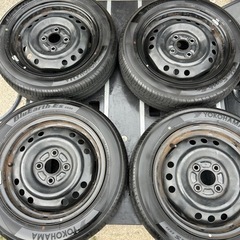 ダイハツ純正　14×4.5J　オフセット+45　PCD100　刻...