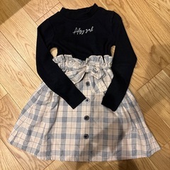 ALGY 長袖ワンピース 140サイズ