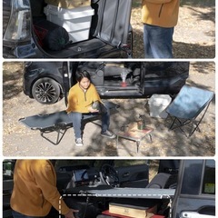 ‼️お渡し決定のため連絡不可‼️ ◎車中泊ベッドマット、チェアにもなります。の画像