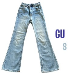UNIQLO ユニクロ　GU ジーユー　デニムジーンズ　パンツ　レディース　Sの画像