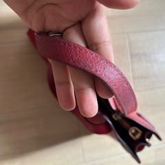 トリーバーチ　ハンド/ショルダーバッグ赤　の画像