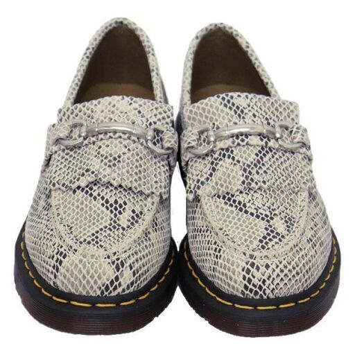 ドクターマーチン Dr.Martens AdrianSnapple　サンドブラック　パイソン柄