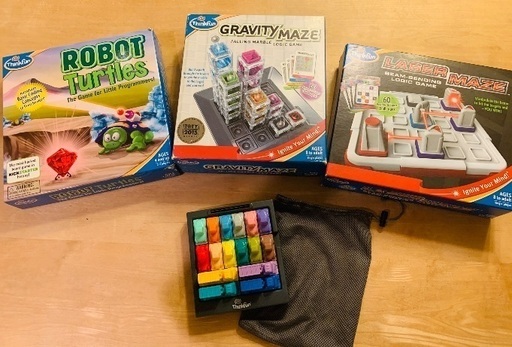 ThinkFun 知育玩具4点セット (英語表記) (BeTheLight) 田園調布