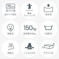 ライシン トランポリン クッション　グレーの画像