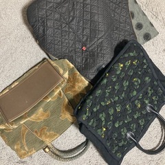 バッグまとめての画像