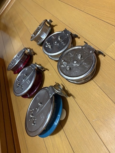 見逃し厳禁！おトクな チップ釣りフジリールタイコリール当時物姫鱒 (ハーヴィ) 小樽の リール
