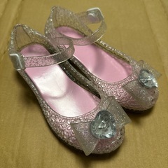 プリンセス風♡クリアサンダル　16cm