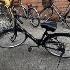 27インチ・6段変速ギア付き自転車の画像