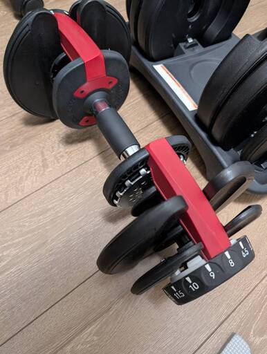 発送可能 可変式ダンベル 40kg 2セット 引き取り 千葉 茨城 埼玉