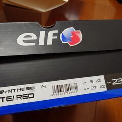 美品！23.5cm【elfe】レディースバイク用シューズの画像