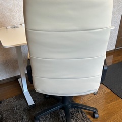 NITORI　ワークチェア ファスKD アイボリーの画像