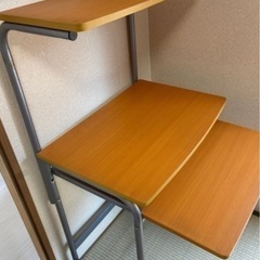 【✨美品✨使いやすいシンプルPCデスク💻📚】の画像
