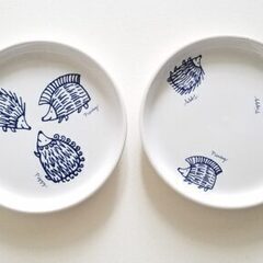 ♪未開封品♪　リサ・ラーソン 磁器のお皿 豪華２枚セット