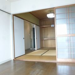 須賀ハイツ502号 2DK【4.3万円】室内洗濯機置き場。全部屋に照明器具あります。 - 不動産