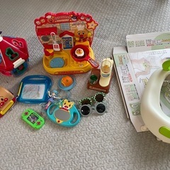 1歳から5歳おもちゃ&補助便座&椅子