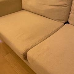 ニトリ　２人掛けソファの画像