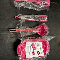 ☆中古￥500！kumiece　シリコンキッチン4点Cセット　家...