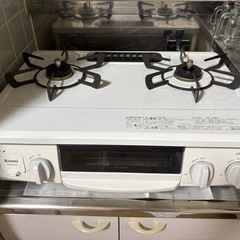 リンナイ ( Rinnai )ガスコンロ　片面焼きグリル  56cm 