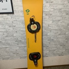 美品 スノーボード『ロシニョール 板&𝐊𝐢𝐬𝐬𝐦𝐚𝐫𝐤ビンディン...