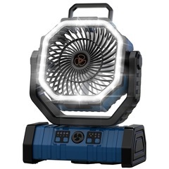 【新品未使用】キャンプ 扇風機 アウトドア 充電式 20000m...