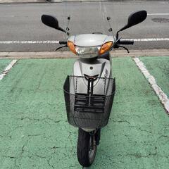 【ヘルメット、グローブ付】自賠責付　ヤマハ　ジョグ　JOG 前かご付き　FI車　原付50cc 　通勤通学に　SA36Jの画像