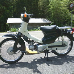 ★☆彡四国・高知・スーパーカブ５０ｃｃ・ＳＴＤ・超低走行・ホンダＡＡ０１キャブ車・通勤快速・オマケつきお買い得！★☆彡の画像