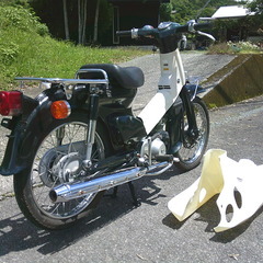 ★☆彡四国・高知・スーパーカブ５０ｃｃ・ＳＴＤ・超低走行・ホンダＡＡ０１キャブ車・通勤快速・オマケつきお買い得！★☆彡の画像
