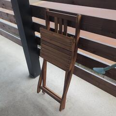中古　折りたたみ椅子の画像