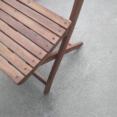 中古　折りたたみ椅子の画像