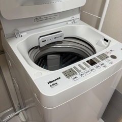 【受渡し予定者決定済】洗濯機6kgの画像